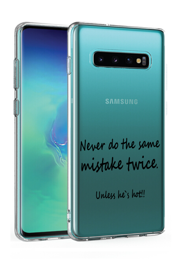 Uitrusting Ontvangst stad Samsung Galaxy S10 / S10 Plus siliconen hoesje transparant (Grappige  slogan) - Samsung - Nieuwetelefoonhoesjes.nl