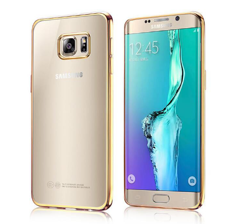 Zichtbaar zoeken Inleg Samsung Galaxy S7 Edge hoesje transparante hoesjes S7 Edge Goud - Samsung -  Nieuwetelefoonhoesjes.nl